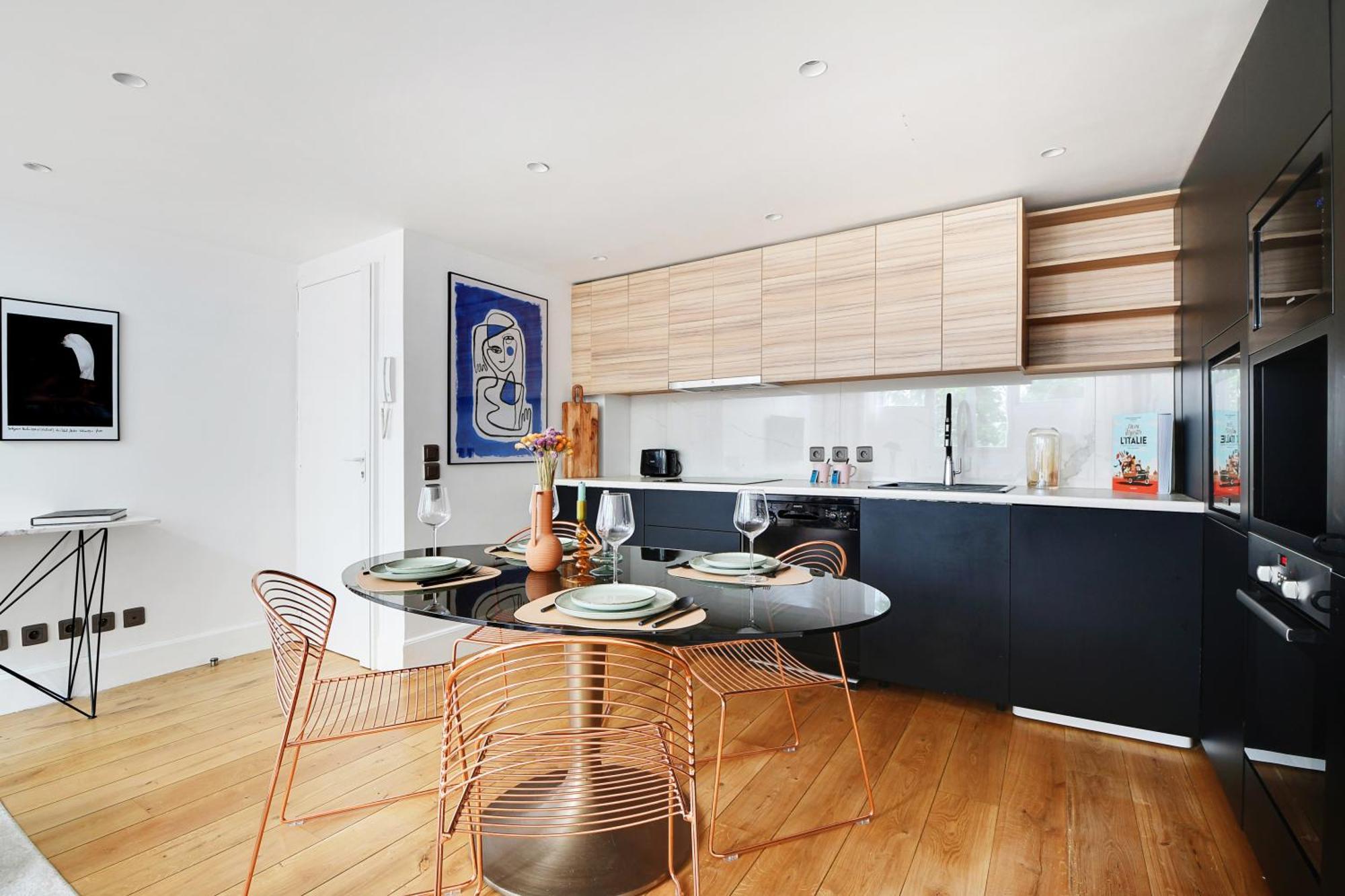 Amazing Loft 2Br - Eiffel Tower Apartment Paris Exterior foto